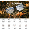 Hunsquer Gafas De Luz Azul Para Mujer, Lentes De Bloqueo De 3