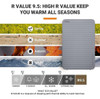 ~? Kingcamp Doble Almohadilla Para Dormir Autoinflable Con V 3