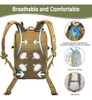 Mochila Tactica Con Correa Molle Capacidad De 45l Beige W... 4