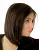 Peluca Lace Front Raya Al Medio Natural Negro Virgen Cuotas 5