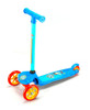 Patinete Menino Articulado 3 Rodas Luz Led Azul Até 30 Kg 1
