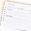 Recetario Black Más Planner De Comidas. 3