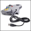 Control D/juegos Classic N64 Saffun Cable/window/pc/mac/gris 1