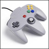 Control D/juegos Classic N64 Saffun Cable/window/pc/mac/gris 3
