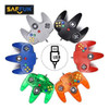 Control D/juegos Classic N64 Saffun Cable/window/pc/mac/gris 5
