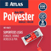 Rolo 9cm Espuma Poliéster Pintura Anti Marcas Atlas - 2 Und 1