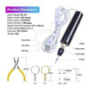 Mini Taladro Electrico Para Resina + Kit Para Hacer Llaveros 1