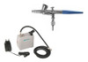 Kit P/ Maquiagem Airbrush - Mini Compressor + Aerógrafo Bc63 0