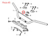 Tuerca Cristo Dirección Original Honda Xr 100 80 Crf80 100 1