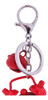 Mini Relógio Vermelho, Chaveiro, Alarme, Presente Criativo P 2