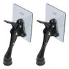 2 Topes Autoadhesivos Para Puerta ( Sin Perforar) - Negro 0