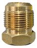 Tapon Macho Bronce 5/16 Flare Cañería Refrigeración 2