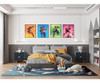 Póster De Decoración De Pared De Superhéroes, 4