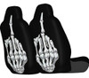 Foruidea Fundas De Asiento De Coche Con Diseo De Calavera Bl 3 Foruidea Fundas De Asiento De Coche Con Diseo De Calavera Bl 3