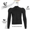 Chaqueta Moto Alpha Cycle Gear Negra Con Armadura Para Hombr 4