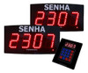 Conjunto 2 Painéis Senha Aleatória Espelho Escravo C Teclado 0