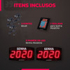 Conjunto 2 Painéis Senha Aleatória Espelho Escravo C Teclado 4