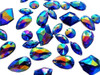 Gemas Strass Acrilico Facetado Cosibles 300u Surtido Azul Ab 0