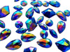 Gemas Strass Acrilico Facetado Cosibles 300u Surtido Azul Ab 1