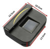 Ventilador Solar Para Carro: Automático, Preto 2