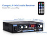Daakro Receptor De Amplificador De Audio Estéreo, 3