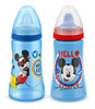 Copo Infantil Bico De Silicone Disney Mickey Azul Lillo 0