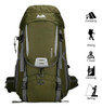 Mochila Para Senderismo 40l Impermeable Verde Mountain Land 1