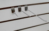 100 Mensulas Panel Ranurado Ganchos  10 Y 15 Cm. Reforzados 5