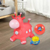 Brinquedo Infantil Inflável Saltitante Animal Vermelho 5
