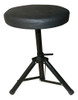 Banqueta De Bateria Racker Wg Caño Redondo Negro Prm 0