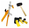 Pinza Porcelanato Metalica  + Arcos Cuñas Maza Goma Rivafer 1