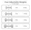 Fiar Adjustable Weight Dumbbells Set- A Pair 4lb 1