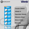 50 Pilas Boton Cr2025 Vinnic 2025 Blister Litio Distribuidor 2
