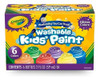 Crayola - Pintura Infantil Lavable, Incluye 5