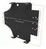 Metra Bcamp04 Amplificador Soporte De Montaje Para Harley Da 1