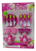 Juego De Té Cocina 14 Piezas Tetera Nenas Qpilmn 0