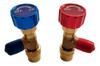 Manifold 4 Vias R134a R22 R32 R410a Com Mangueira e maleta 2
