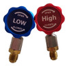 Manifold 4 Vias R134a R22 R32 R410a Com Mangueira e maleta 4