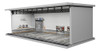1/64 Scenery Diorama: Estacionamento, Vitrine, Oficina 3