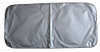 Parasol Plegable Para Auto De Tela Plateada 0