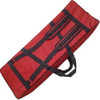 Capa Bag Teclado Yamaha Psr E223 Nylon Vermelho Master Luxo 2