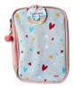 Estojo Tecido Box Estampado Com Pompom- Brw 0