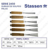 Gubia Golpeo Stassen Pala Curvo Serie 2450 Nº40 Profesional 3