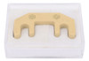 Metal Violin Mute Practice Rubber Coating Alumínio 1