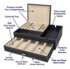Houndsbay Admiral Big Dresser Valet Box Y Organizador De Joy 1