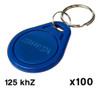 Llavero Rfid Nfc 125khz Programable Control Acceso X 100 1