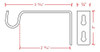 Ivilon Barra De Cortina Para Ventana De Tratamiento De Corti 4