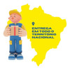 Corneta Retangular Preta Ludovico Lc 2325 Som Profissional 7