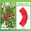 60 Unidades De Dobrador De Galhos De Plantas 45/90 Graus Pla 5