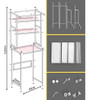 Organizador Lavanderia Vertical Branco Reforçado Maquina 3